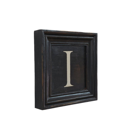 Letter I - White