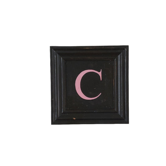Letter C - Pink