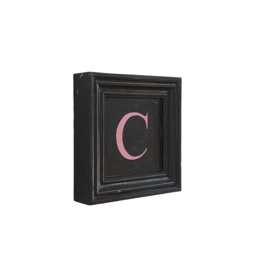 Letter C - Pink