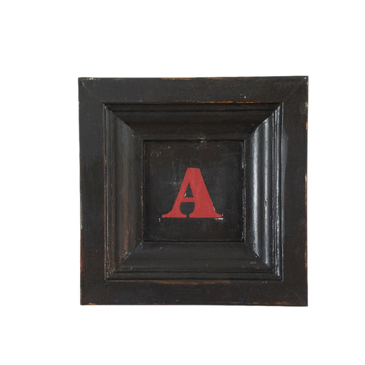 Letter A - Red