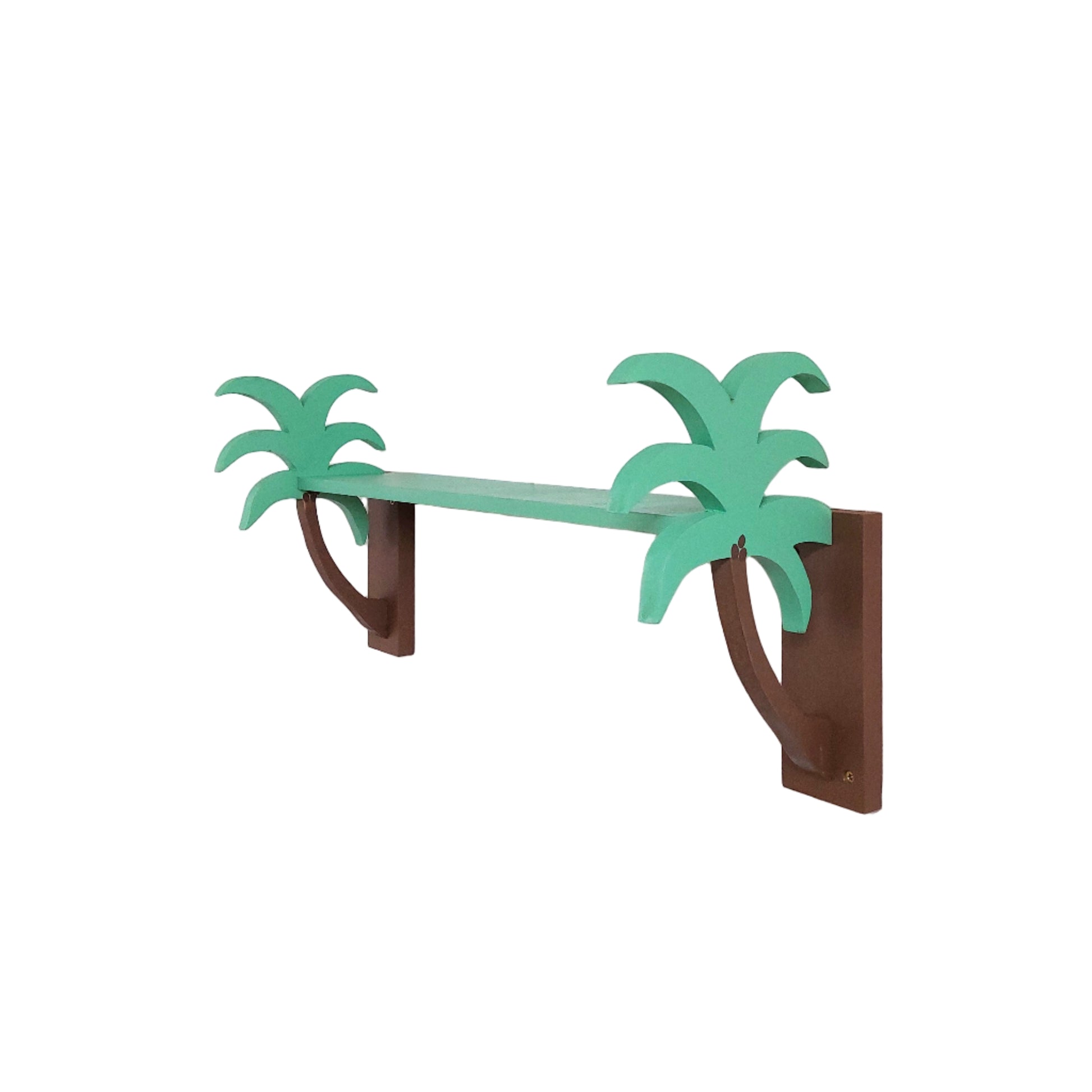 Palm tree shelf brackets
