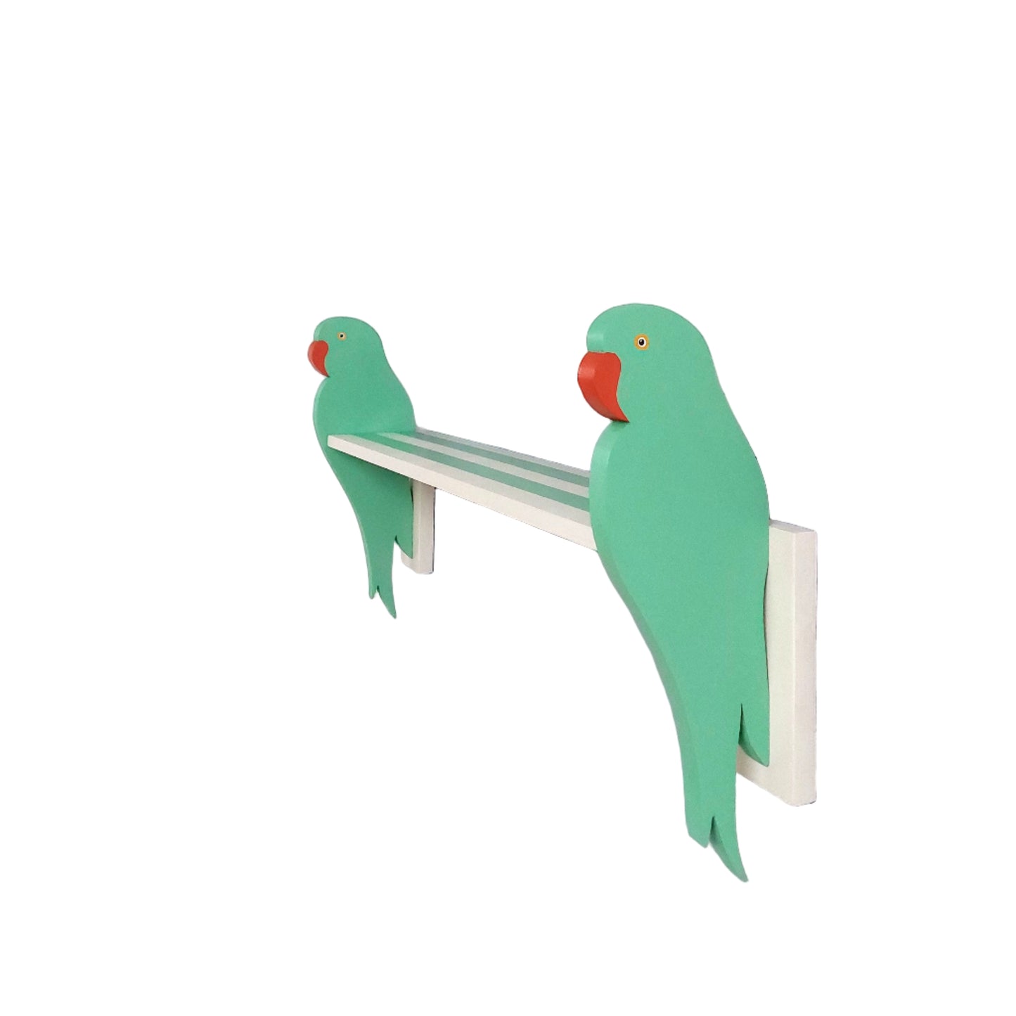 Green Parrot Shelf