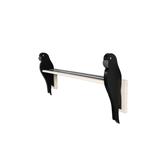 Black Parrot Shelf
