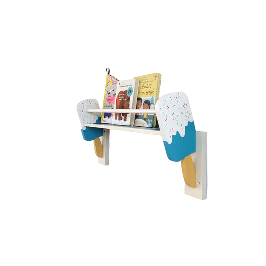 Blue Ice Lolly Bookshelf